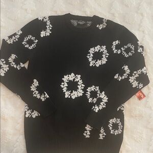 RGSTR Black and White Floral Men's Cardigan size M. New